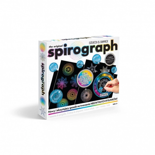 Komplet Spirograph Scratch-off