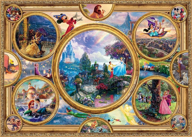 Sestavljanka Disney kolaž 2000 kosov