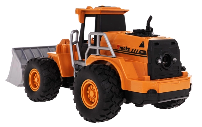 R/C Buldozer s funkcijo svetlobe in dima