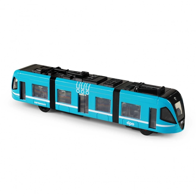 Kovinska sodobna tramvaj DPO Ostrava 23 cm