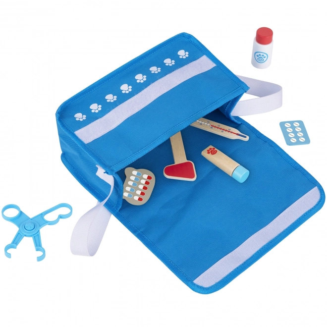 Tooky Toy veterinarski set s torbo 17 delov