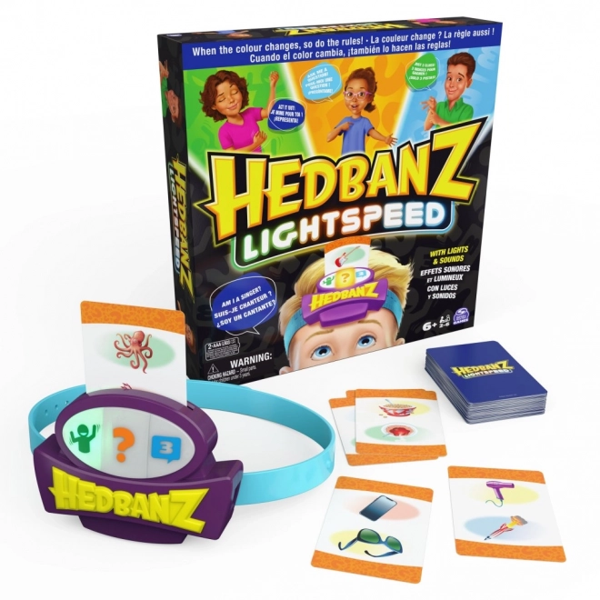 Družabna igra Hedbanz lightspeed