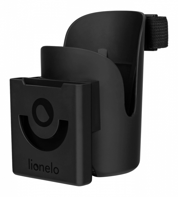 LIONELO Univerzalni nosilec za voziček 2v1 - črn