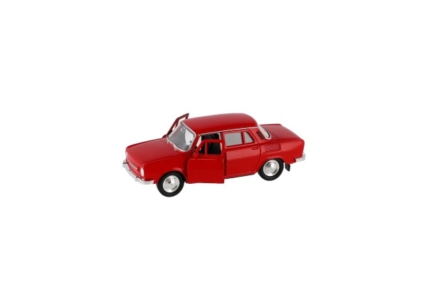 Auto Welly Škoda 100 kov/plast 11cm 1:34 na prosti tek možnost 4 barv 15x7x7cm