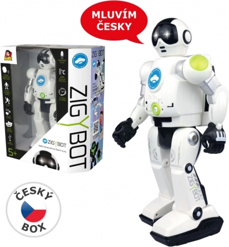 Interaktivni robot Zigy črna
