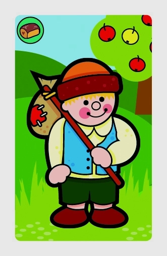 Črni Peter Moje prve pravljice družabna igra - karte v plastični škatlici 6x9 cm
