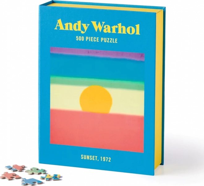 Sestavljanka Andy Warhol: Sončni zahod 500 koščkov