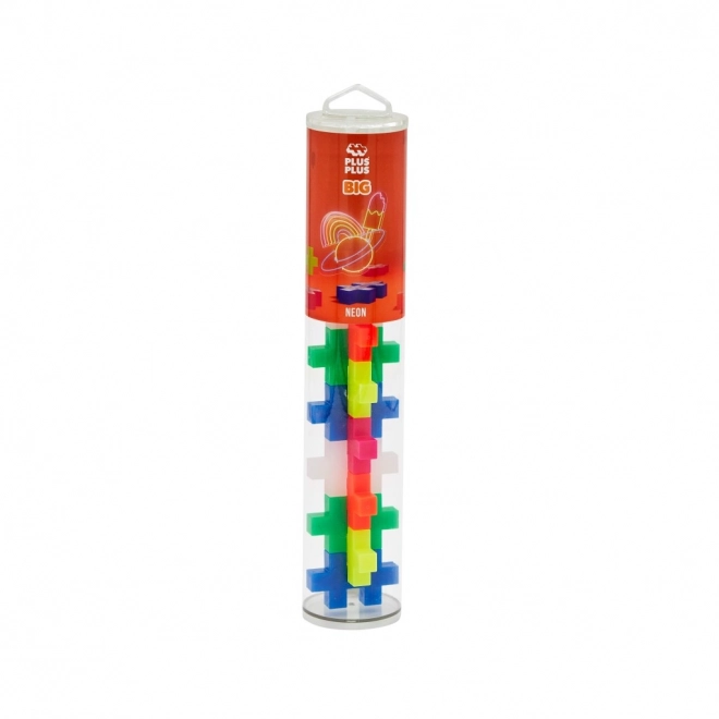 Plus-Plus BIG Neon kreativni komplet