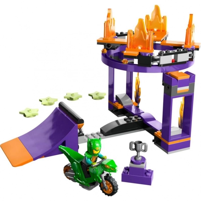 Kaskaderski izziv z rampo in obročem LEGO City Stuntz