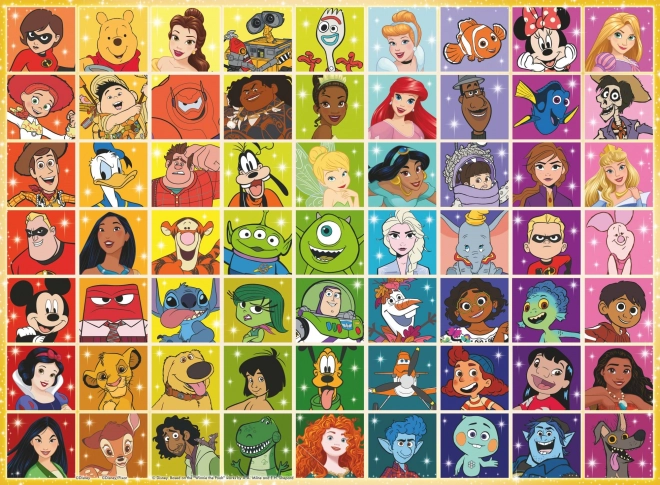 RAVENSBURGER sestavljanka Disney Likci XXL 100 koščkov