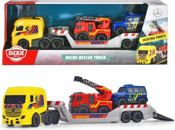 Mini vlečno vozilo z vozili SOS 32 cm DICKIE TOYS