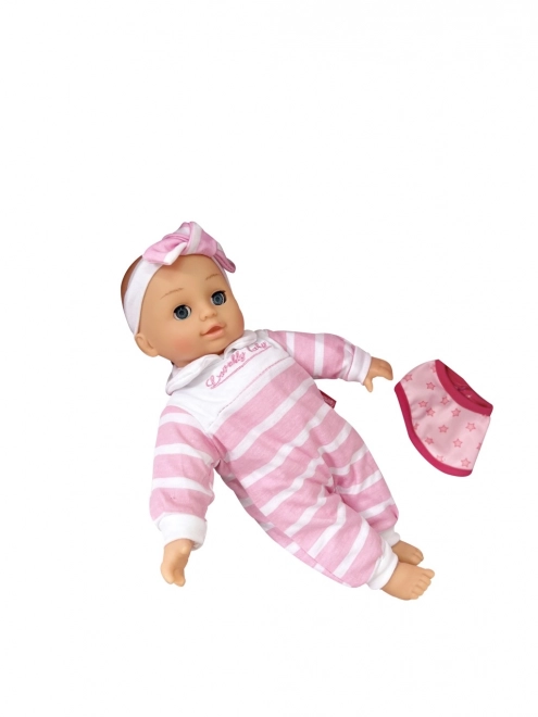 Interaktivna punčka Bambolina Bebe 34 cm
