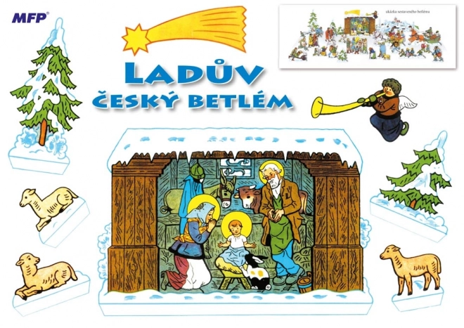Betlehem - Laduv češki betlehem