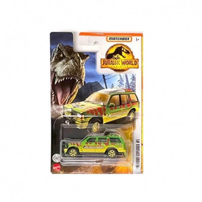 Matchbox avto Jurski svet