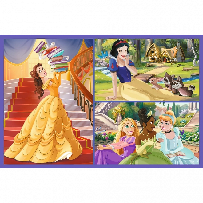 Sestavljanka 2x70 Pravljični dnevi Disney Princeske