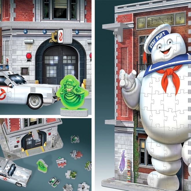 WREBBIT 3D zlaganka Ghostbusters: Požarna postaja lovcev na duhove 500 kosov