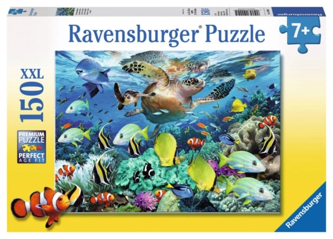 RAVENSBURGER Sestavljanka Raj pod vodo XXL 150 delov