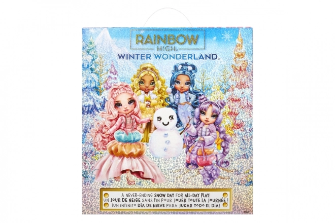 Rainbow High Zimska modna punčka - Violet (Vijolična) TV