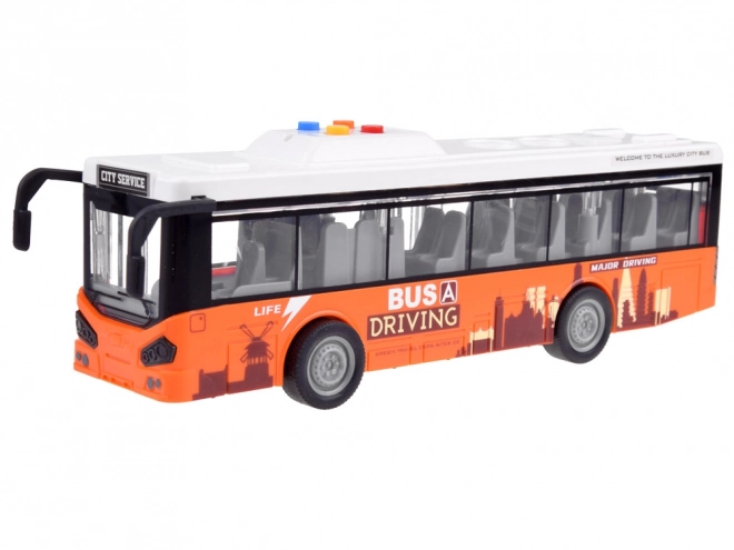 Velik avtobus z zvoki in lučmi