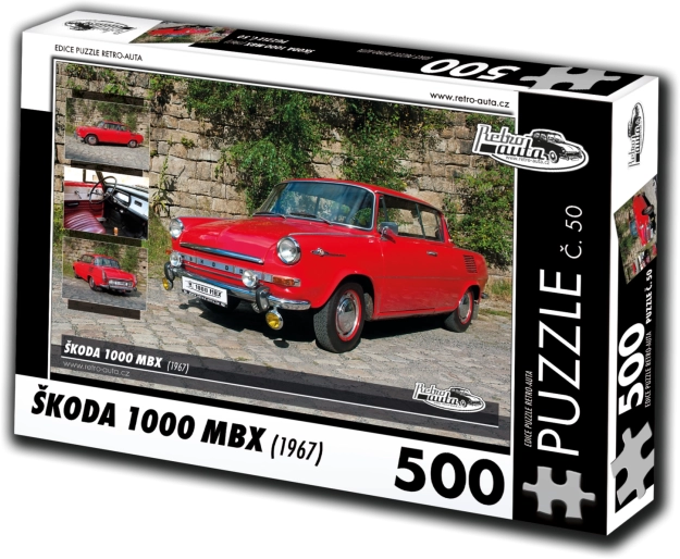Sestavljanka RETRO-AUTA Škoda 1000 MBX 500 kosov