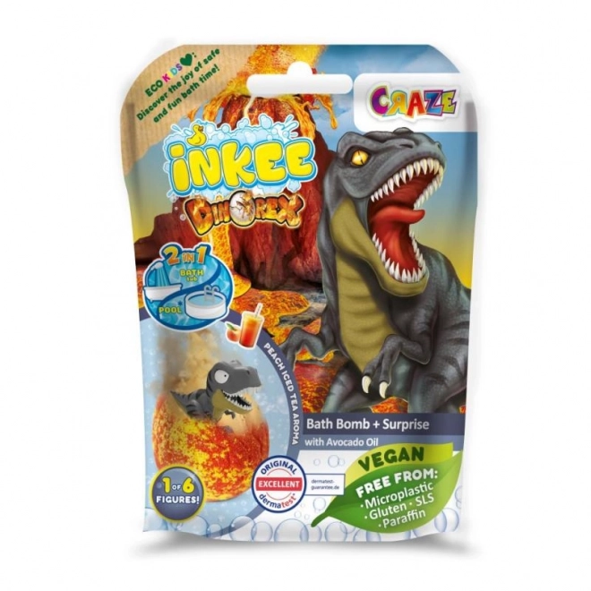 Šumiva bomba za kopel s presenečenjem Dinosaurus