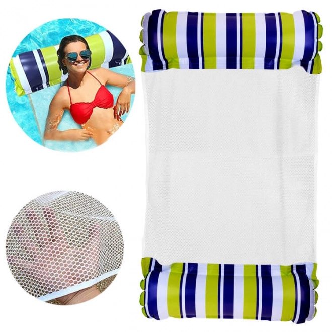 Napihljiva vodna viseča mreža bazen in plaža