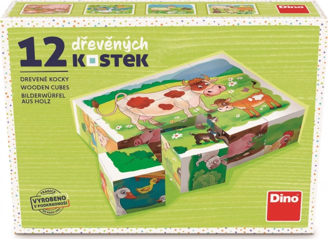 Lesene kocke Na kmetiji