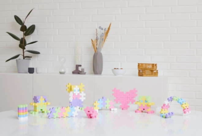 Kreativna gradbena igrača Plus-Plus BIG Pastel za otroke