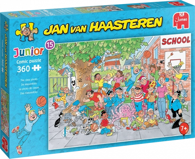 JUMBO Puzzle JvH Junior 15: Razredna slika 360 kosov