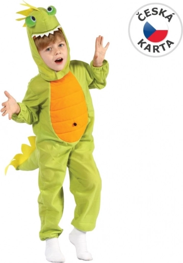 Pustna obleka Dinozaver za otroke 92–104 cm