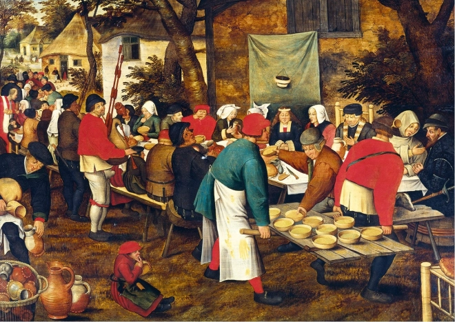 Sestavljanka Podeželska poroka 2000 koščkov