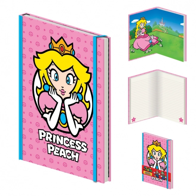 Super Mario zvezek A5 Premium Peach
