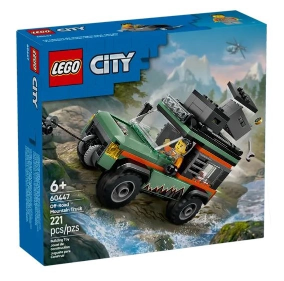 Lego City gorsko terensko tovorno vozilo 4x4