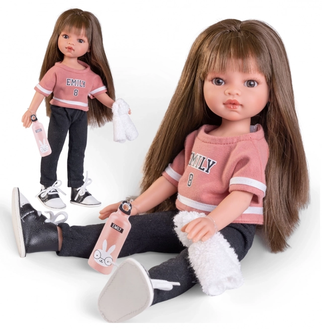 Antonio Juan 25303 EMILY - realistična lutka s celovinilastim telesom - 33 cm