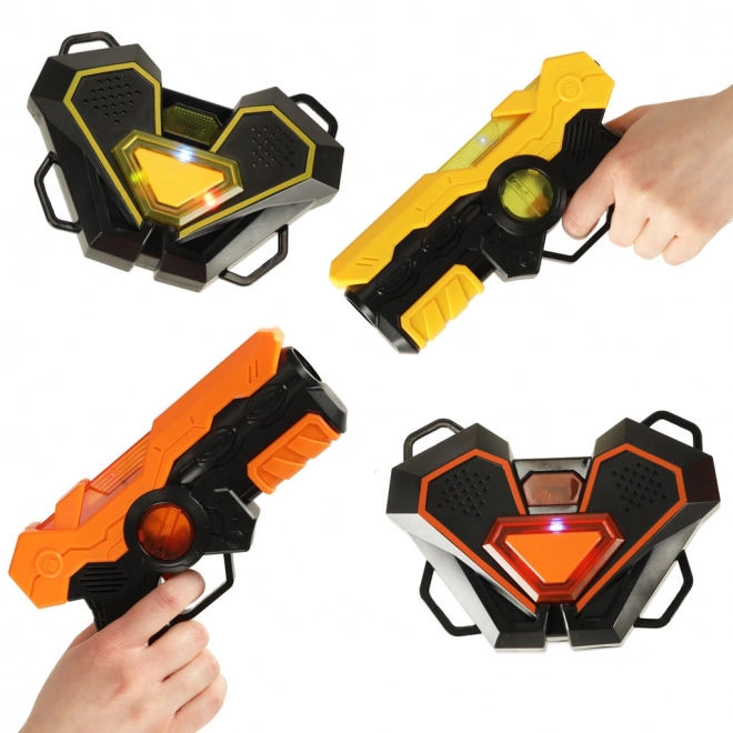 Laser tag - komplet dveh pištol in dveh tarč