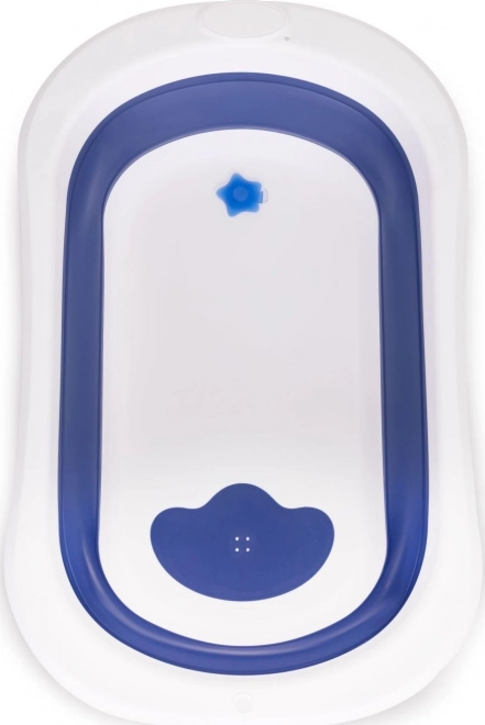 ECOTOYS Zložljiva banjica, modra