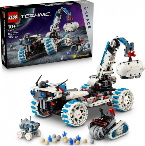 technic lunarni rover lunar outpost