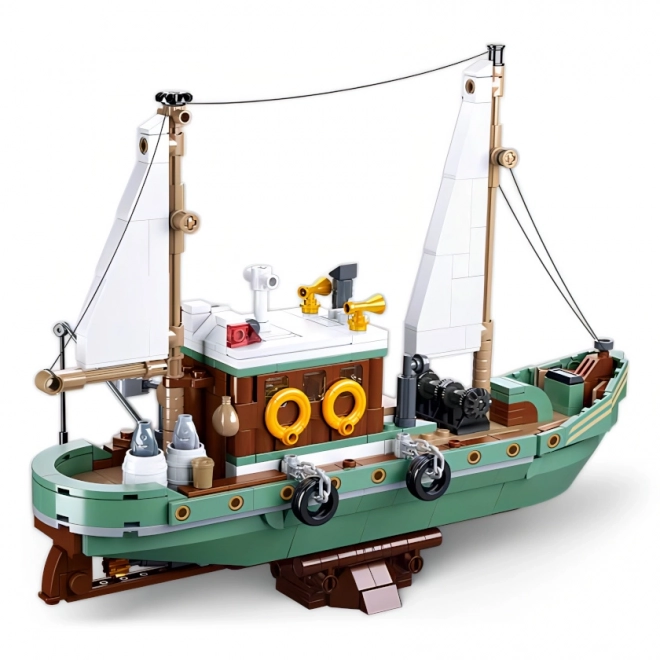 Sluban ModelBricks M38-B1119 Ribiška ladja Ellie