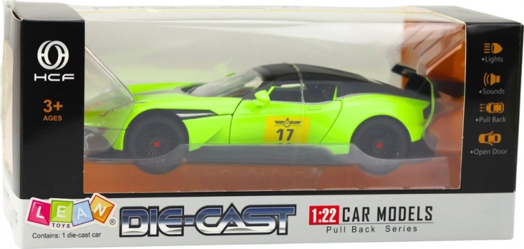 Pull-back pogon za dinamično vožnjo