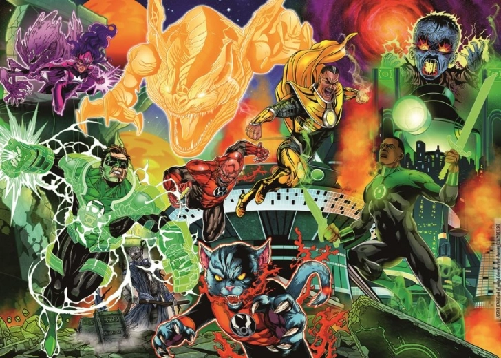 Ravensburger sestavljanka Green Lantern 1000 kosov
