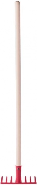 Otroške kovinske grablje WOODY 78 cm