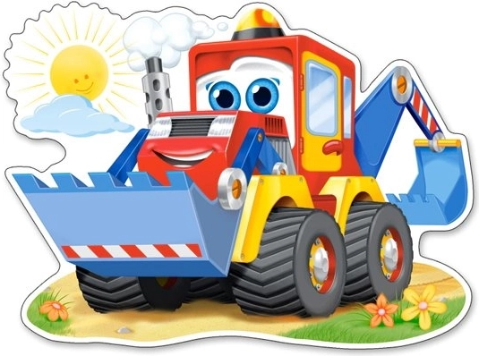 Sestavljanka 12 kosov Maxi Funny Digger