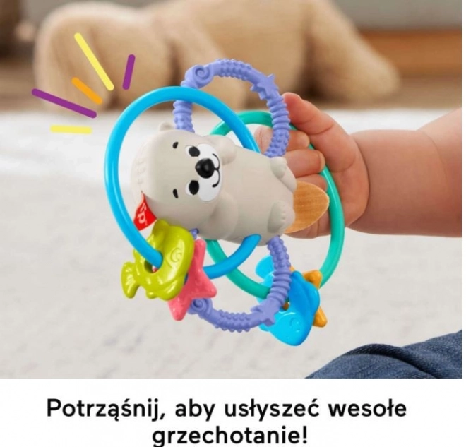 Zakręcony grizalo Vydra od Fisher-Price