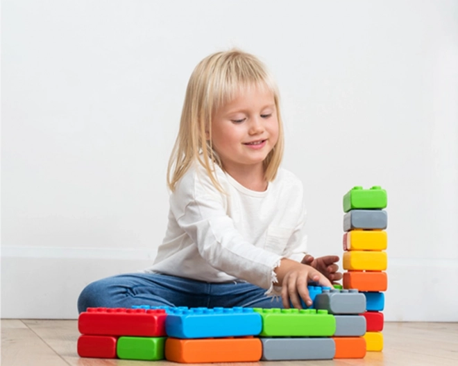 Marioinex Gradbene Kocke Brick Junior 25 kosov