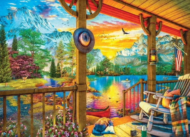 Eurographics Puzzle Jutranji ribolov XL 500 kosov