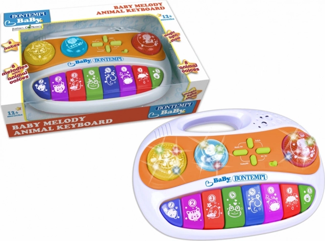Baby Melody glasbena skrinjica z 8 tipkami