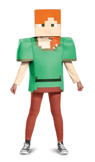Kostum Alex iz Minecrafta za otroke