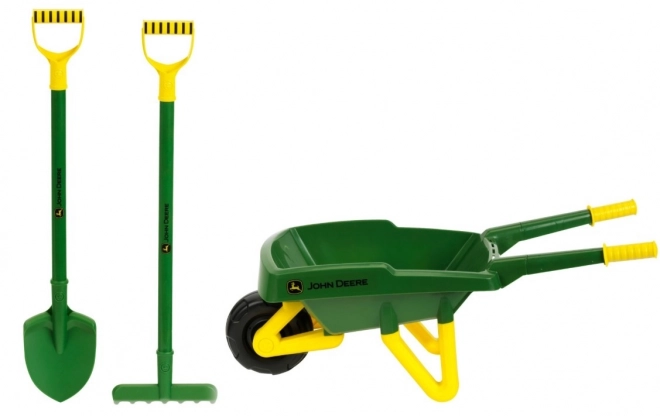 Komplet s samokolnico John Deere