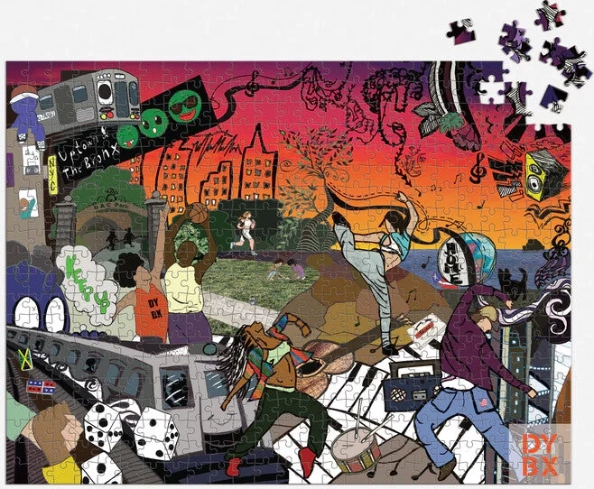 Dvostranske sestavljanke Romare Bearden x DreamYard 500 kosov