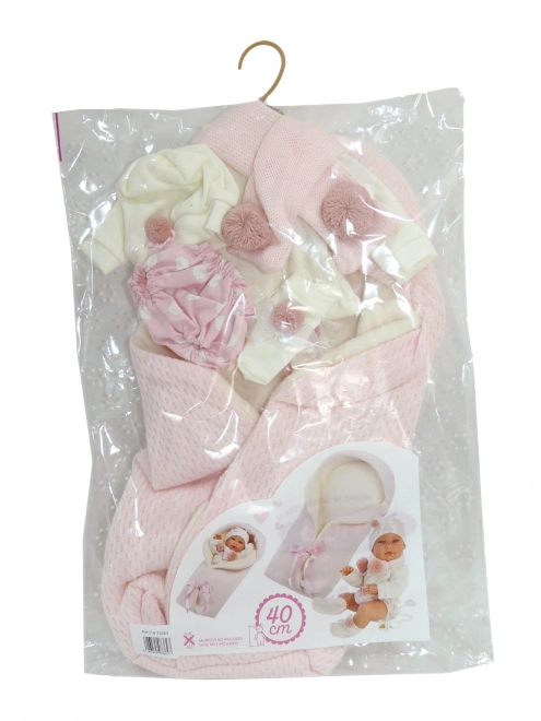 Llorens M738-62 oblačilo za dojenčkovo punčko NEW BORN velikosti 40-42 cm